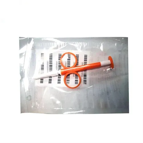 Thermometric Glass Tube Injection Label
